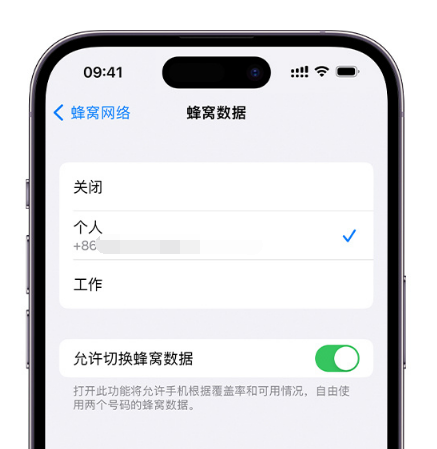 西吉苹果维修服务分享如何在iPhone上使用双卡 